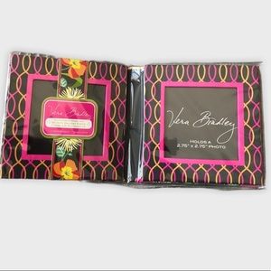 NWT Vera Bradley Jazzy Blooms Petite Photo Duo Magnetic Frame